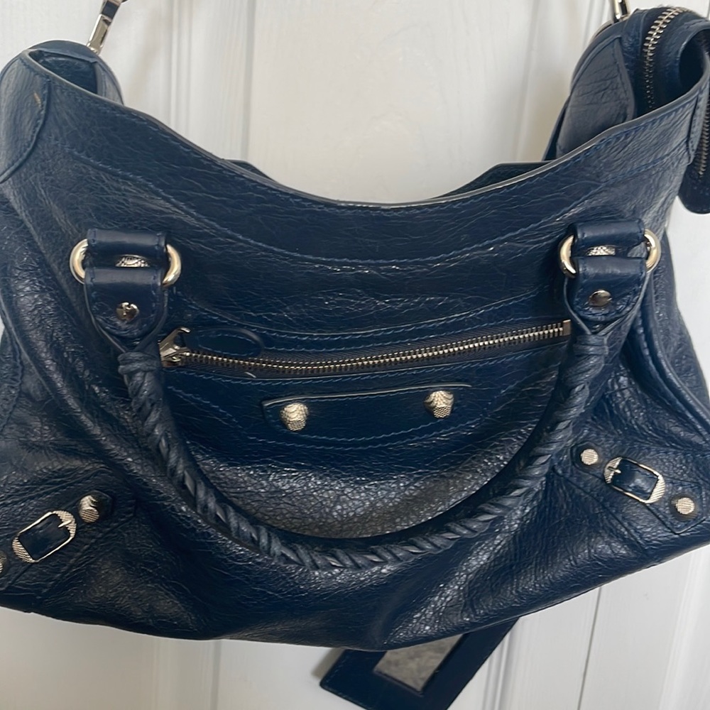 Balenciaga City Bag Medium shoulder strap & handles - Picture 4 of 16